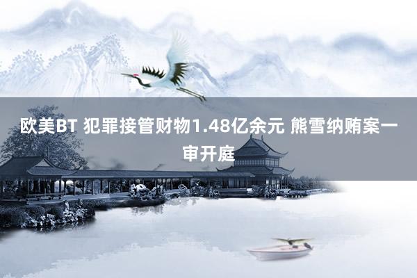 欧美BT 犯罪接管财物1.48亿余元 熊雪纳贿案一审开庭